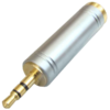 MX 4 Pole EP Stereo Male 2.5 MM To 4 Pole EP Stereo Female 3.5 MM Connector MX-2894