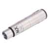 MX XLR 3 Pin Mic Female Socket To P-38 Stereo Female Socket Adapter (Locking Type) MX-1876A
