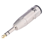 MX 6.35 MM P-38 Stereo Male To 6.35 MM P-38 Stereo Female Socket – Locking Type MX-1871