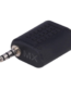 MX 4 Pole EP Stereo Male Plug 2.5 MM To 4 Pole EP Stereo Female Socket 2.5 MM Connector MX-1737 ITGLOBAL