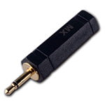 MX EP Male Plug 3.5 MM To P-38 Stereo Female Adaptor / Connector MX-622
