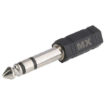 MX 6.35 MM P-38 Stereo Male To 6.35 MM P-38 Mono Female Connector MX-1231