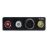 MX 3 RCA Female + 8 Pin Mini Din Female Connector MX-1538 - Image 2