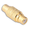 MX RCA Female To RCA Female Adaptor – Full Metal Body With Fully Gold Plated Finish And Teflon Insulation MX-2416 - Image 2
