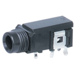 MX 6.35 4P Stereo Female Socket PCB Mounting MX-2306