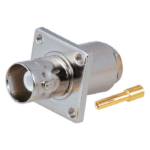 MX BNC Connector Ind. With Teflon Panel Mounting MX-2377