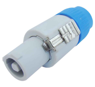 MX 3 Pin PowerCON Male Connector (MX3FCA) MX-2831