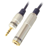MX EP Stereo Male 3.5 MM To 6.35 MM P-38 Stereo Female Cord (Digital Link) Gold Plated MX-2979 ITGLOBAL