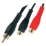 MX RCA Plug To MX 2 RCA Socket Cord MX-1060