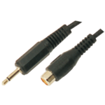 MX EP Male Plug 3.5 MM To RCA Female Socket Cord 1.5mtr MX-1062