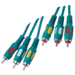 MX 3 RCA Plug To MX 3 RCA Plug Cord (Dual Link) MX-1205