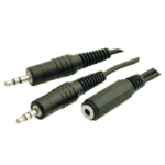 MX EP Stereo Socket 3.5 MM To MX 2 EP Stereo Plug 3.5 MM Cord MX-1708