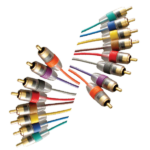 MX 8 RCA Plug To MX 8 RCA Plug Cord Heavy Duty MX-2005