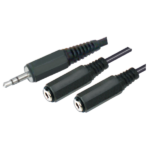 MX EP Stereo Plug 3.5 mm To MX 2 EP Stereo Socket Cord MX-246