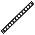 MX Studio Plate 1 X 12 Way Size 486 X 50 Mm – Pro Audio Stage Plate MX-3151