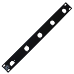 MX Studio Plate 1 X 8 Way + 1 Ac Socket Size 486 X 50 Mm – Pro Audio Stage Plate MX-3151E