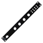MX Studio Plate 1 X 4 Way + 1 Ac Socket + 8 Way RCA Size 486 X 50 MM Pro Audio Stage Plate MX-3151F