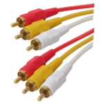 MX 3 RCA To 3 RCA Male Cord MX-3338