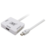 MX Mini Display Port Male / HDMI Female + Display Port Female + DVI Female (24+5) Adaptor MX-3568