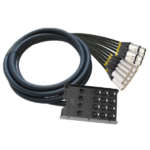 MX 16 Pair XLR Type Junction Box With Cable – Professional Audio Stage Box For XLR Connectivity MX-3957