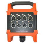 MX 8 Channel Junction Box With Connectors – Pro Audio Stage Box For Signal Distribution MX-4000 With Connectors