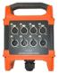 MX 8 Channel Junction Box With Connectors - Pro Audio Stage Box For Signal Distribution MX-4000 With Connectors ITGLOBAL