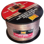 MX High Performance Transparent Speaker Cable 0.8 SQ MM 100 Mtr MX-4013
