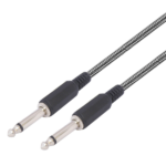 MX P-38 Mono Male To P-38 Mono Male Cord With Nylon Mesh MX-4096