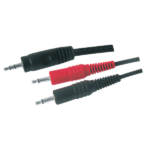 MX EP Stereo Plug 3.5 MM To MX 2 EP Plug 3.5 MM Cord 1.5 Meters MX-603
