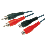 MX 2 RCA Plug To MX 2 RCA Socket Cord MX-779