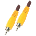 MX RCA Plug / MX RCA Plug Cord Heavy Duty N.P (6 MM) MX-781