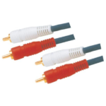 MX 2 RCA Plug To MX 2 RCA Plug Cord High Resolution OFC Cable (Tip Gold Plated) MX-836