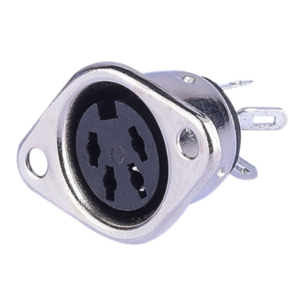 MX 4 Pin Din Metal Connector MX-123