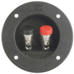 MX 2 Way Binding Post Speaker Terminal Round Quick Connect Full Metal (75 x 45.6MM) MX-1302