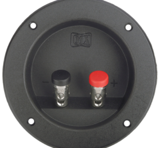 MX 2 Way Binding Post Speaker Terminal Round Quick Connect Full Metal (105x72MM) MX-1304