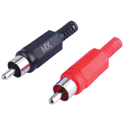 MX RCA Copper Plated Deluxe Male Connector MX-38A