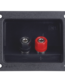 MX 2 Way Army Type Binding Post Speaker Terminal Rectangle MX-829 ITGLOBAL
