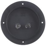 MX 2 Way Army Type Binding Post Speaker Terminal Round With Metal Connector Round (114mm x 84mm) MX-827