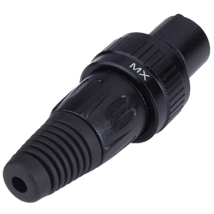 MX XLR 3 Pin Mic Female Connector With Lock Ring MX-3142