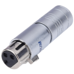 MX 3 Pin Mic Female Extension Connector XLR (Self Locking) MX Platinum MX-3076