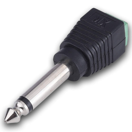 MX 6.35 MM P-38 Mono Male Plug Terminal Type With Screw MX-3557