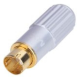 MX 4 Pin Mini Din Male Connector Metal Solder Type (Gold Plated) MX-266