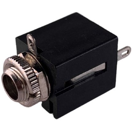 MX 6.35 MM P-38 Stereo Connector Box Type Metal MX-77A