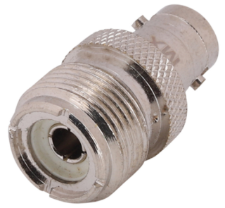 MX BNC Female To UHF Female Connector With Teflon (Pin Gold Plated) MX-292