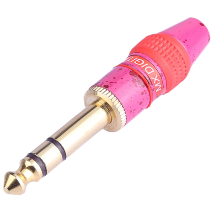 MX 6.35 MM P-38 Gold Plated Stereo Connector MX-32