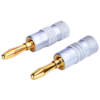 MX 4 MM Banana Plug Metal Heavy Duty (Gold Plated) MX-1547