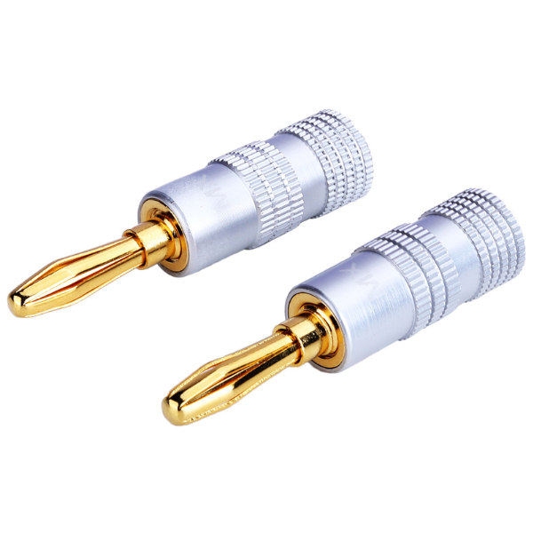 MX 4 MM Banana Plug Metal Heavy Duty (Gold Plated) MX-1547