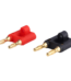 MX Dual Banana Plug (Red & Black) MX-832