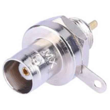 MX BNC Female Connector Industrial Type With Teflon Plating (Pin Gold Plated) MX-180