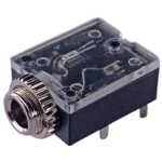 MX 3.5 MM EP Stereo Aux Female Connector - PCB Mounting MX-15
